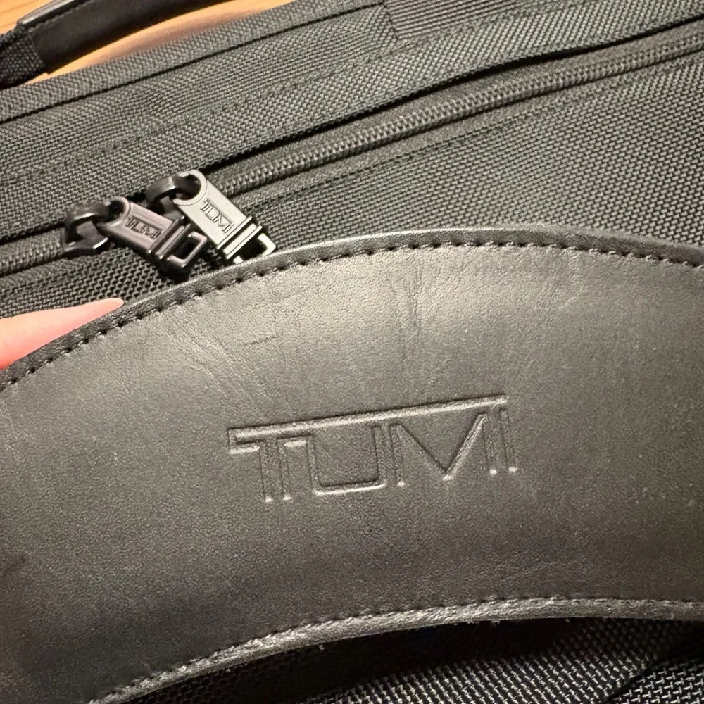Tumi Charcoal Laptop Bag